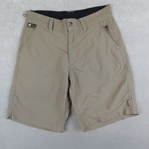 Howler Brothers Horizon Hybrid Shorts Beige Mens Size 30x9.5 Ripstop
